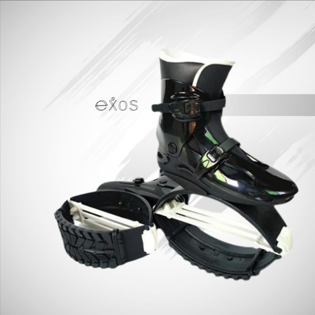BOTAS EXOS BLACK WHITE
