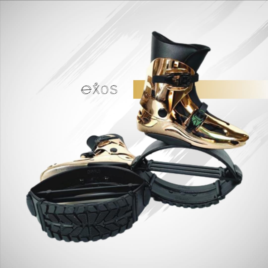 BOTAS EXOS DORADAS