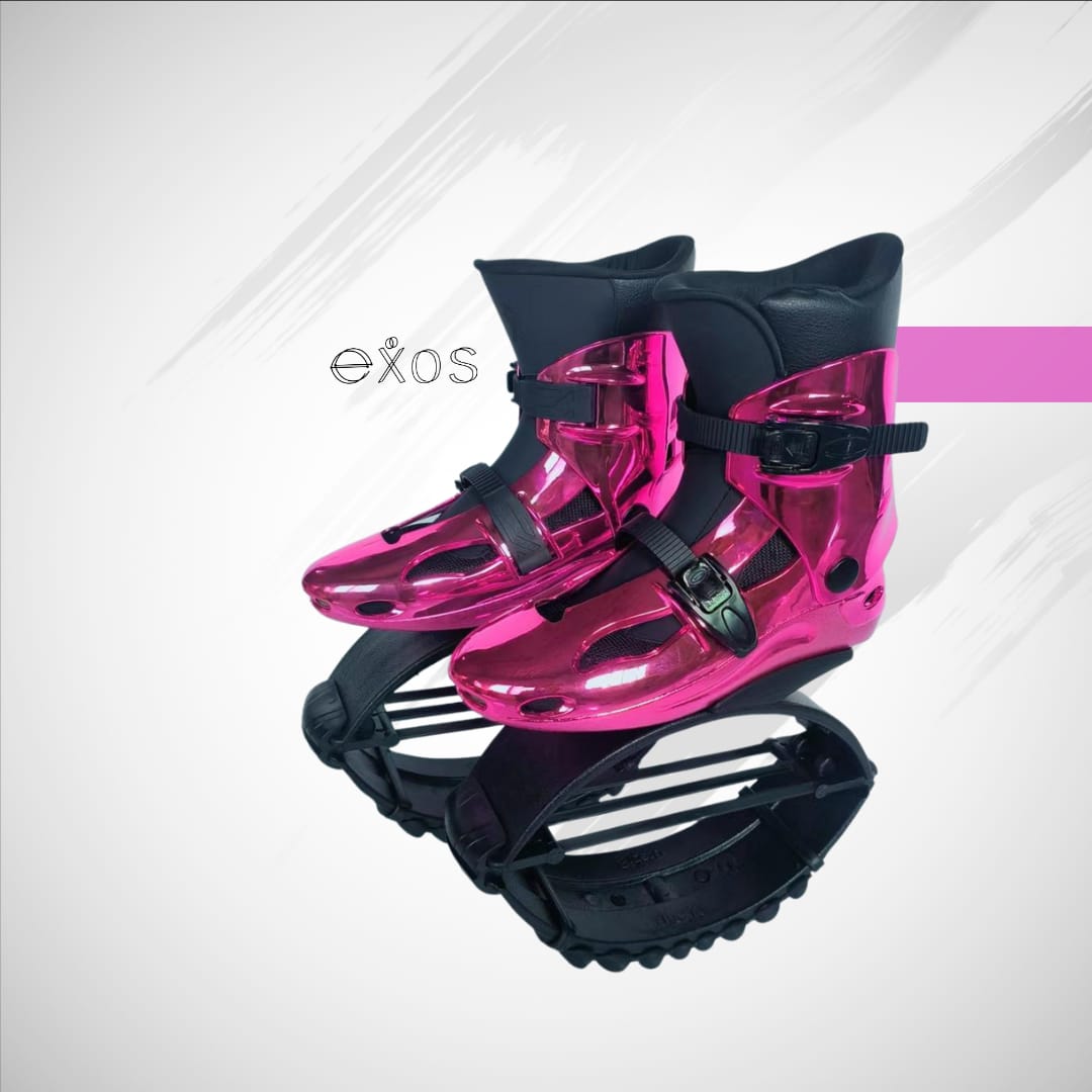BOTA EXOS ROSA METALICO